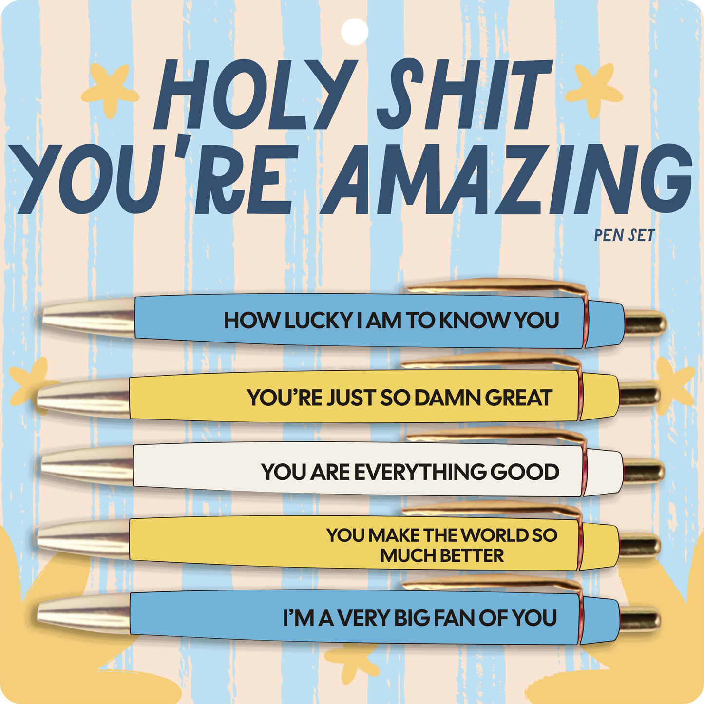 Holy Sh*t You’re Amazing Pen Set 💙✨