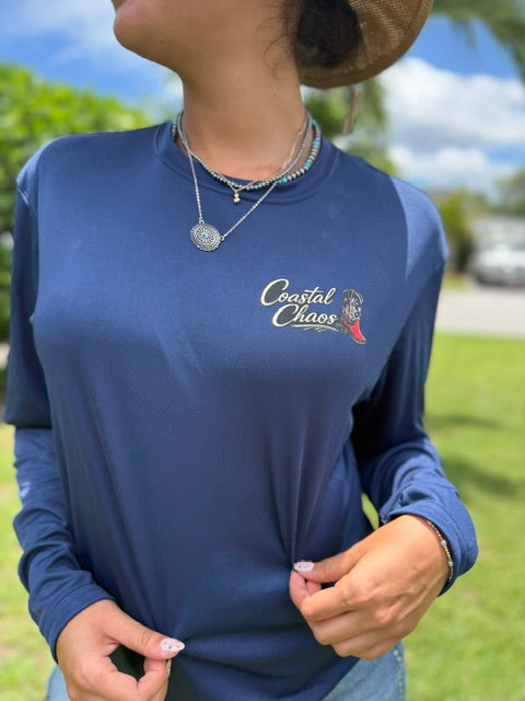 Coastal Chaos Long Sleve Performance Tee