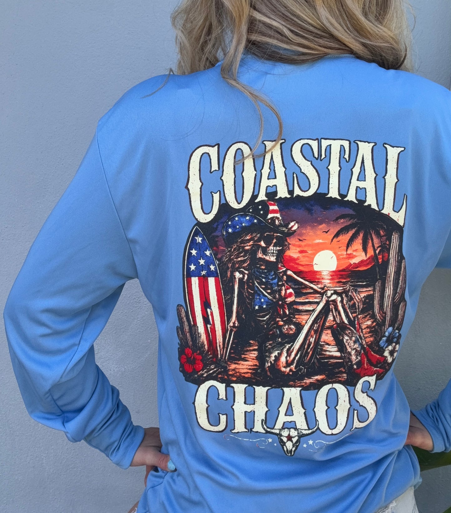 Coastal Chaos Long Sleve Performance Tee