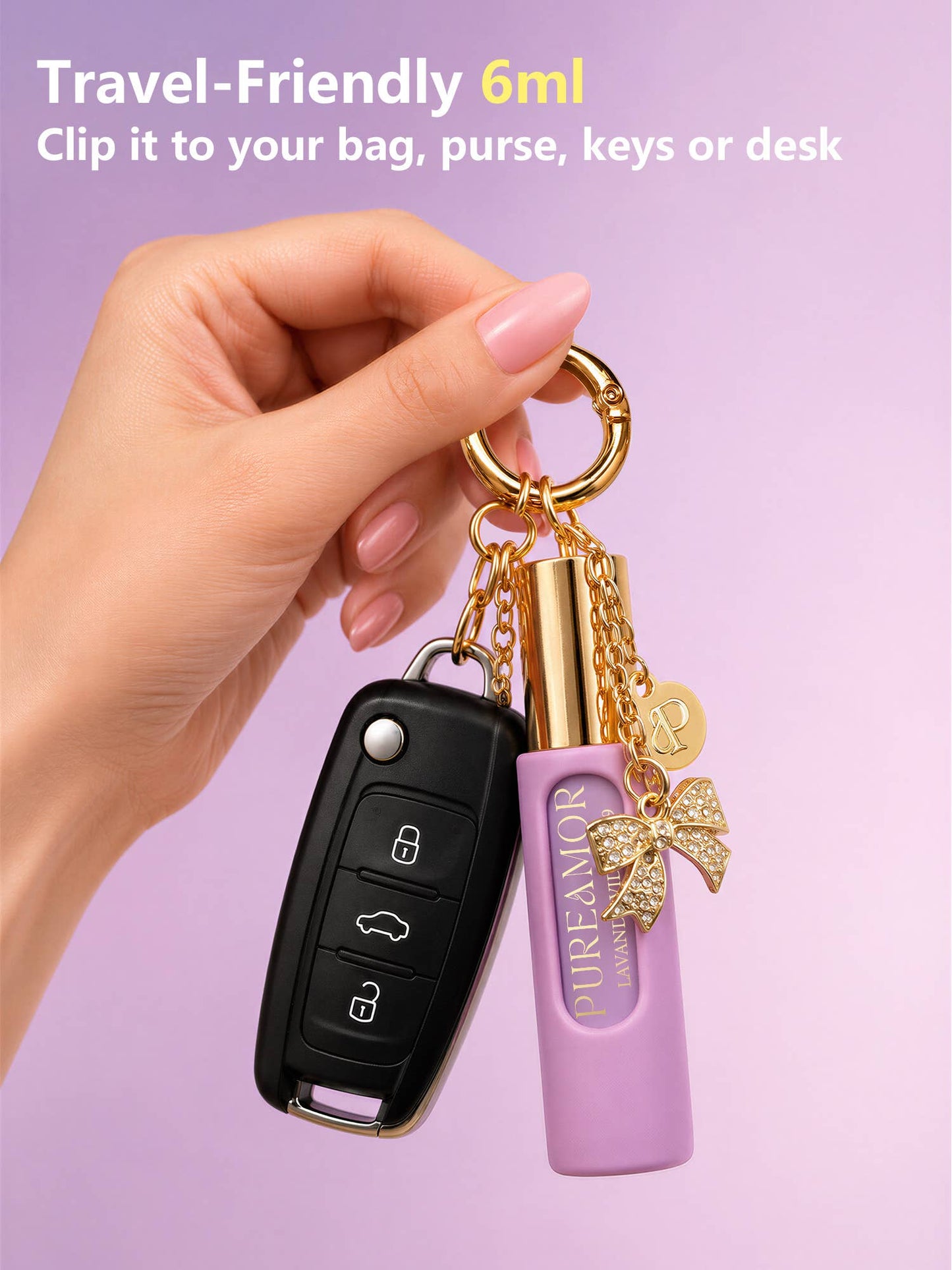 Lavanda Vida Roll-On Oil | Designer-Inspired- 6 ML  Keychain