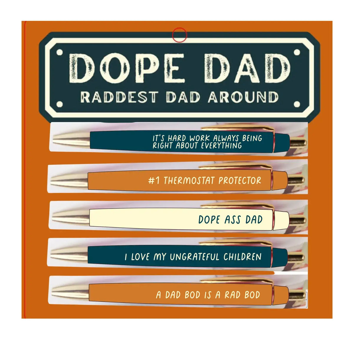 Dope Dad Pen Set (mens gifts, pens, father's day)