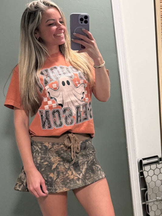 Spooky Season Ghost Tee 👻