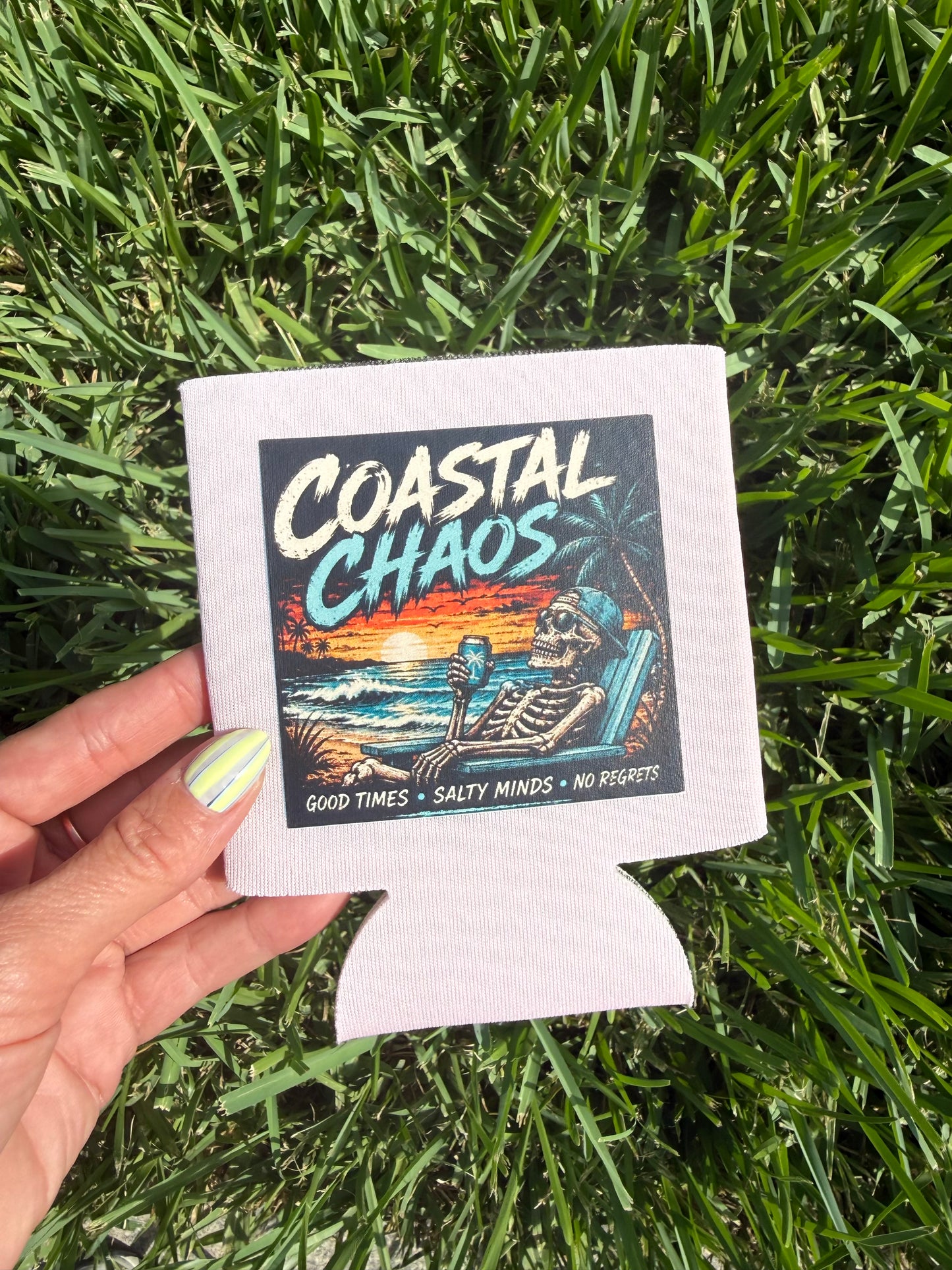 Coastal Chaos Koozie
