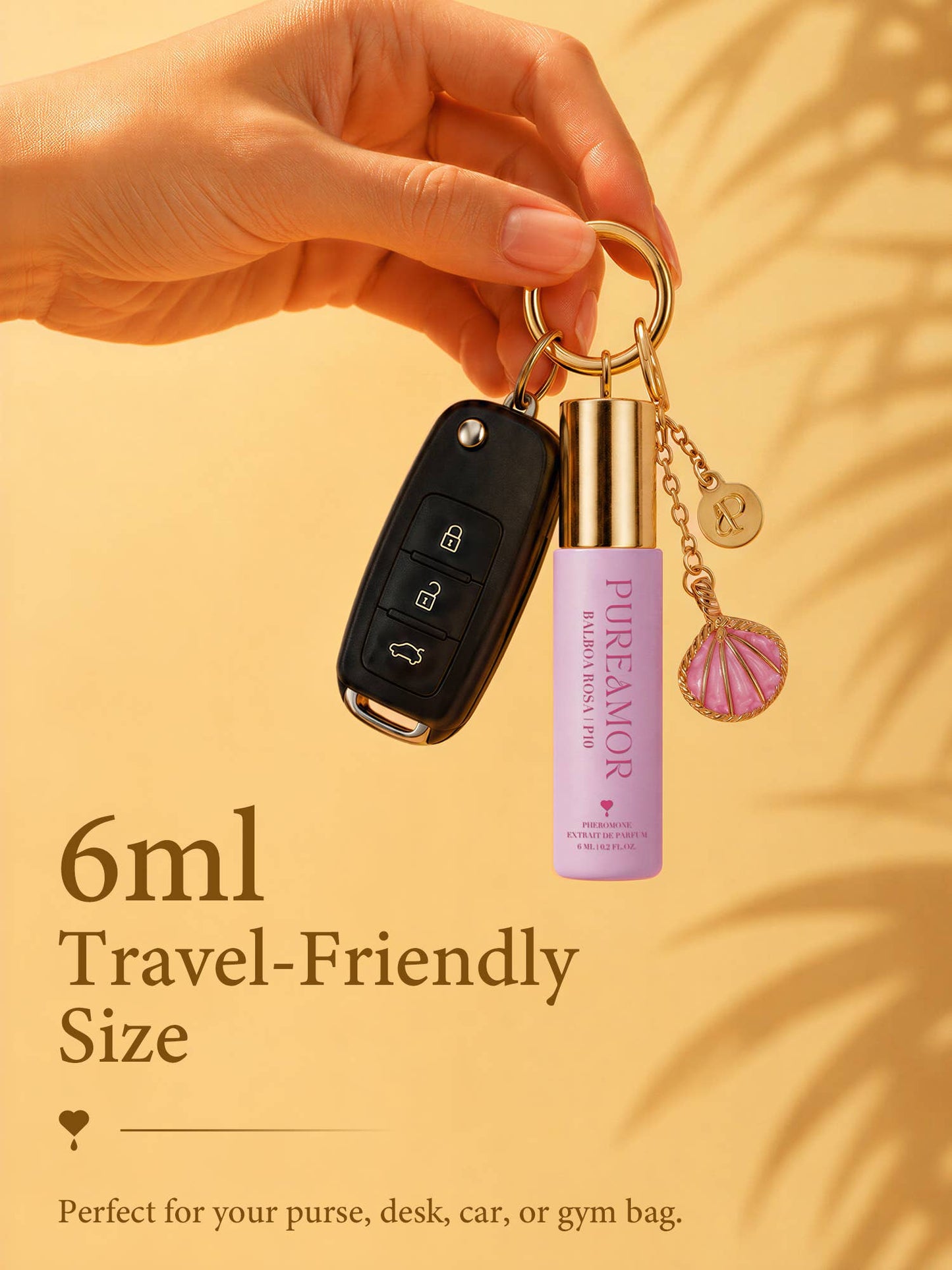 Balboa Rosa | Roll-on Pheromone Keychain Perfume Oil - 6ml