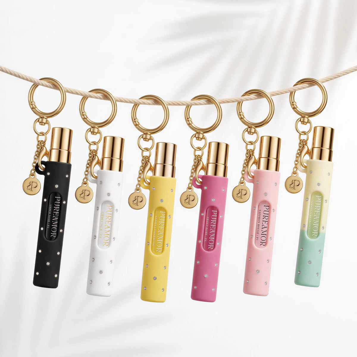 Pureamor 12 mL Travel Spray Perfume Keychain