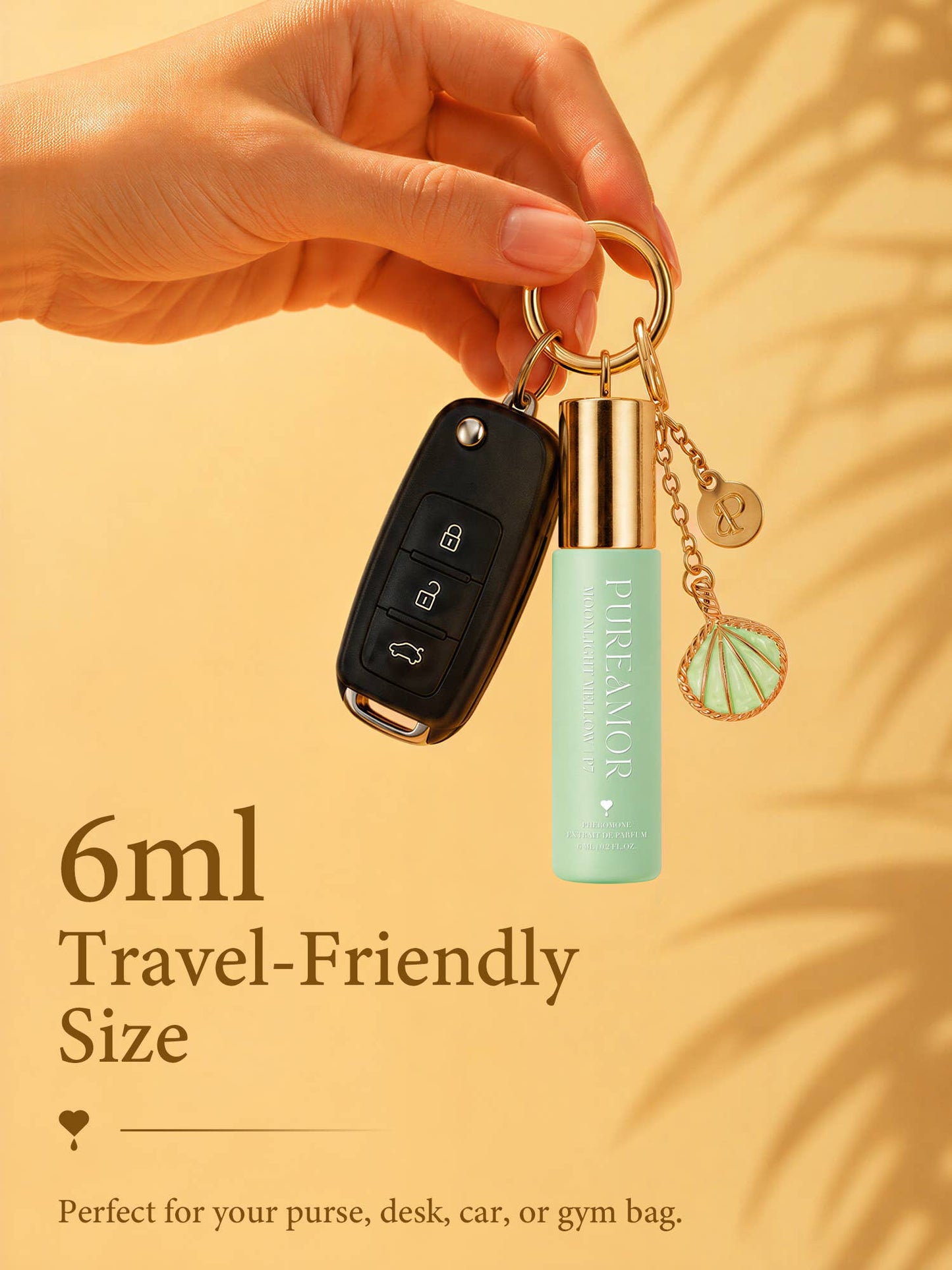Moonlight Mellow | Roll-on Pheromone Keychain Perfume - 6ml