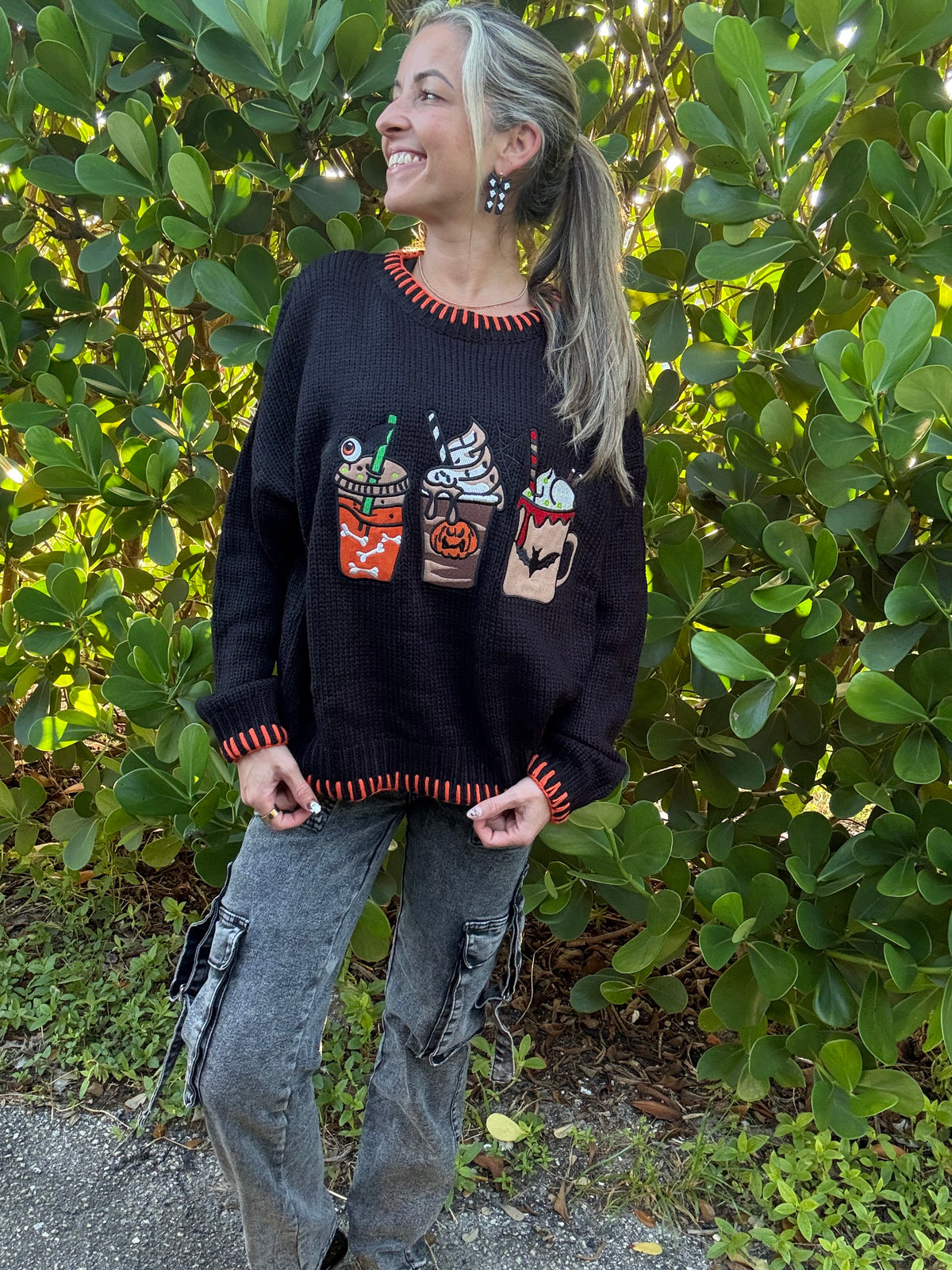 Spooky Sips Sweater