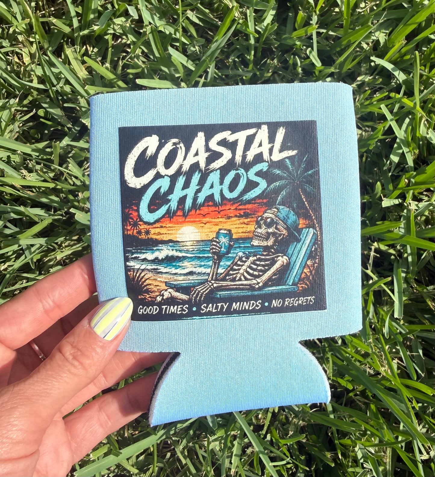 Coastal Chaos Koozie
