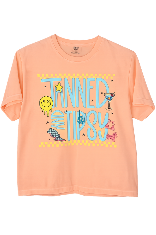 Tanned & Tipsy Graphic Tee
