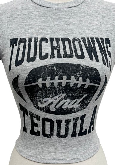 Touchdowns & Tequila Graphic Tee