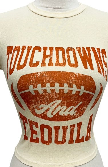 Touchdowns & Tequila Graphic Tee