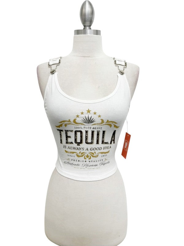 Western Tequila Buckle Tan