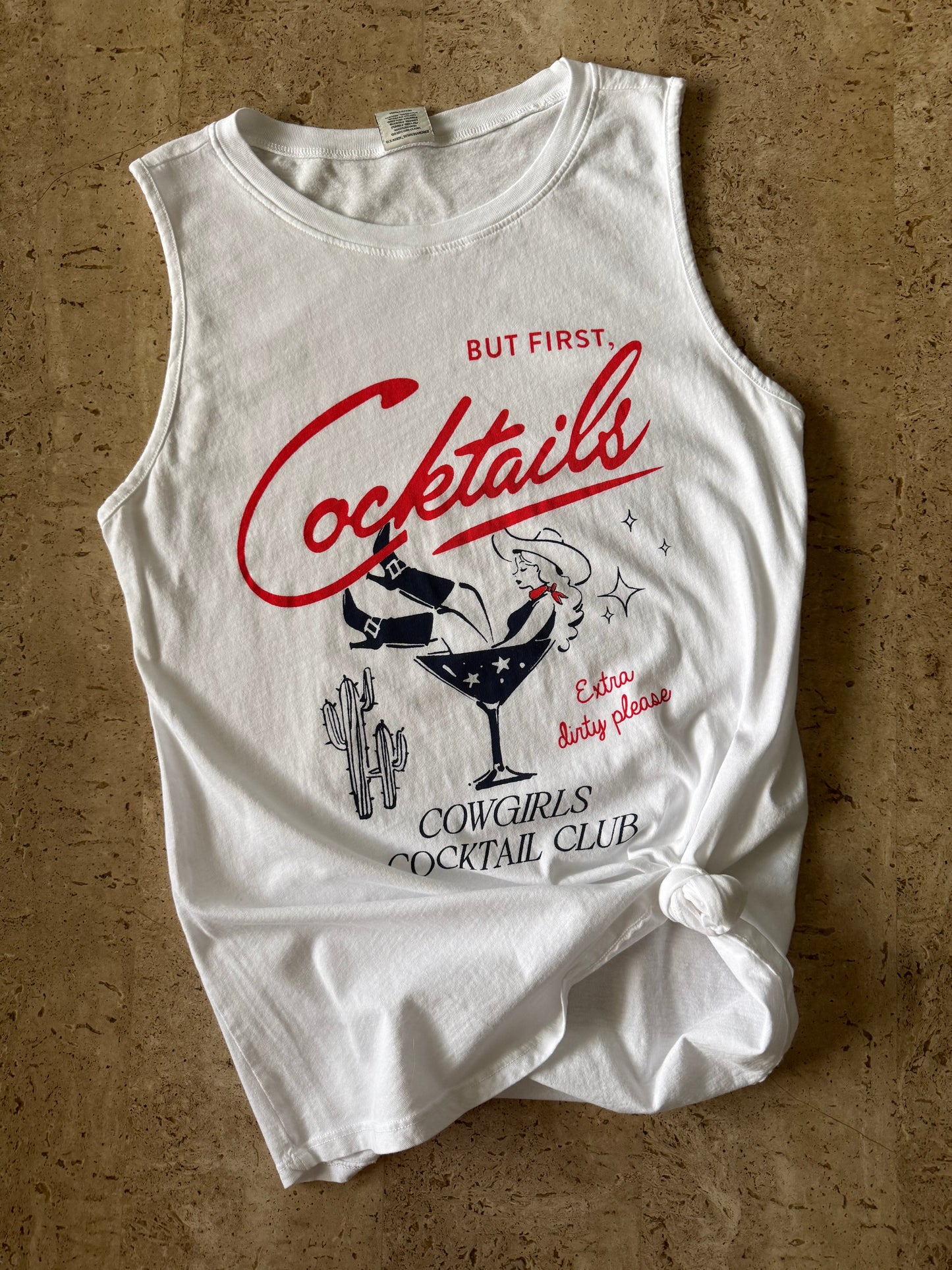 Cowgirls Cocktail Club Tank