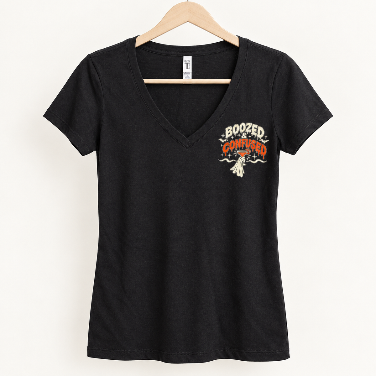 Spooky Coastal Chaos V-Neck