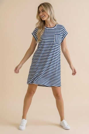 Sail Away Stripe Dress
