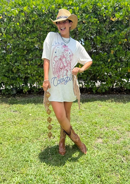 Weekends Rodeo Fringe Dress
