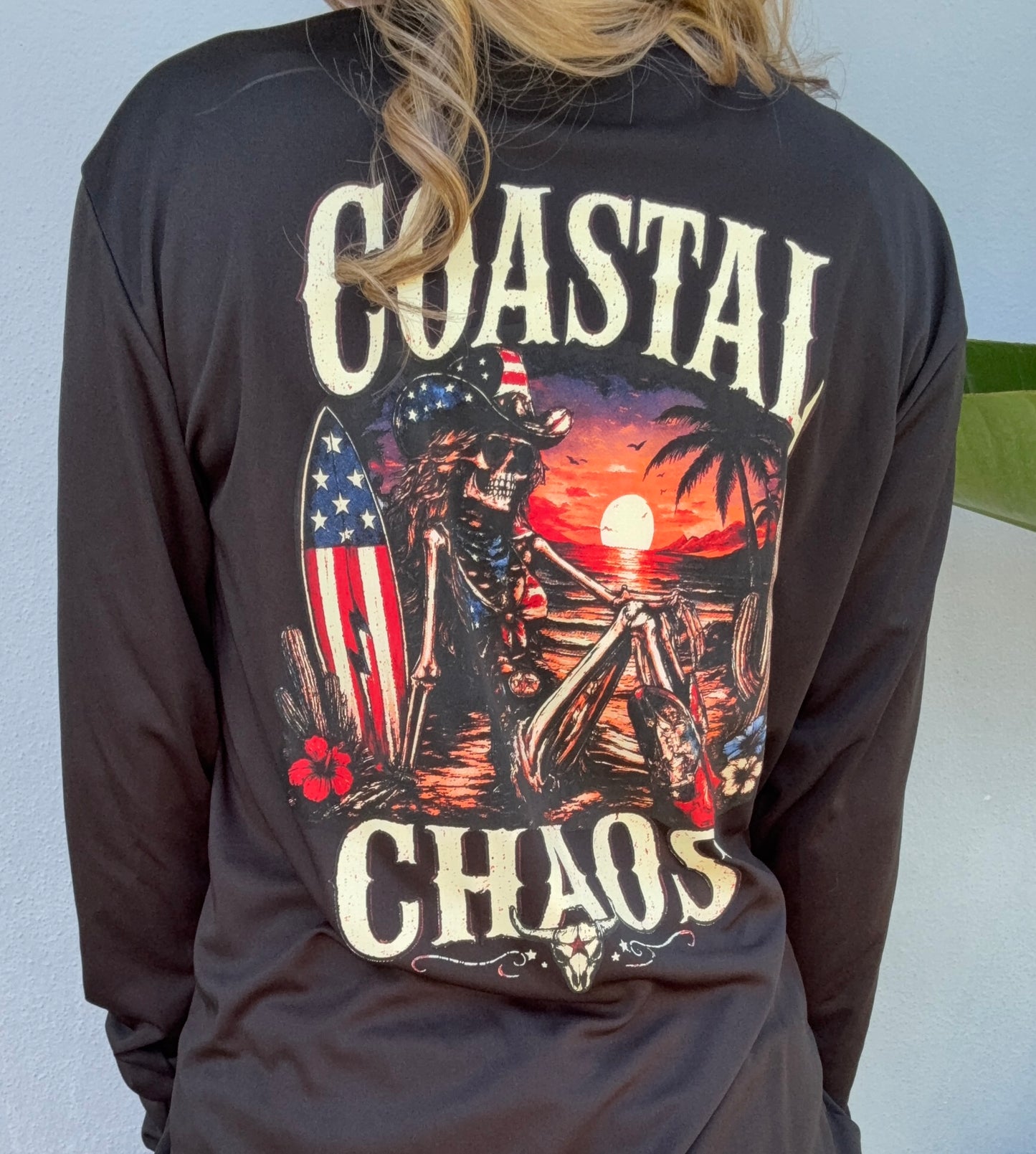 Coastal Chaos Long Sleve Performance Tee