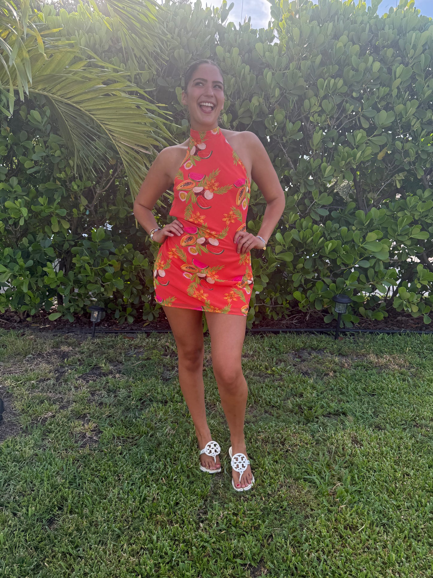 Island Nectar Halter Dress