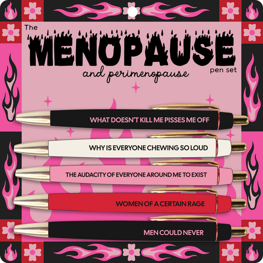 Menopause & Perimenopause Pen Set 💕🔥
