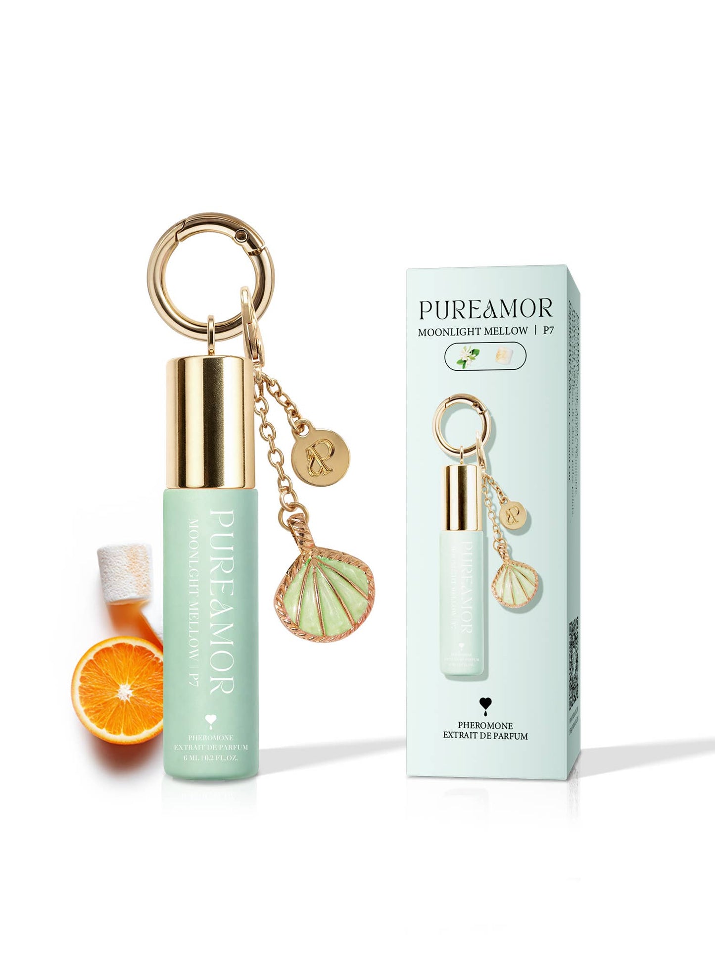 Moonlight Mellow | Roll-on Pheromone Keychain Perfume - 6ml