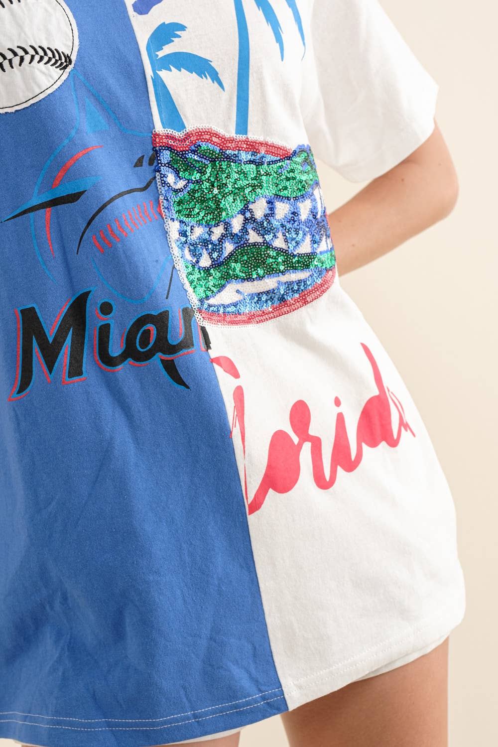 Miami Split Decision Tee 🐬🌴 Graphic T Shirt